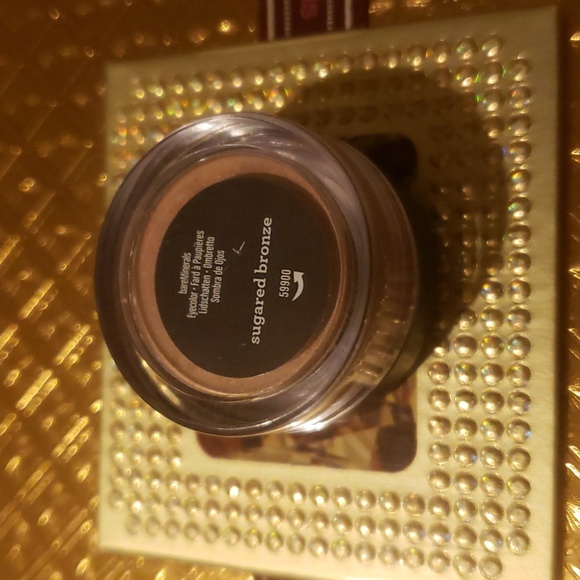 🌟🧚‍♀️SUGARED BRONZE BareMinerals DISCONTINUED MINI Eyecolor NWT/SEALED - Picture 7 of 8